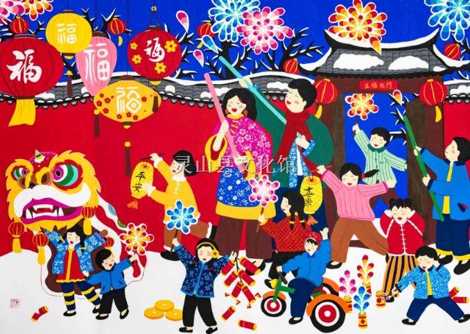 2025年“新生活·新風(fēng)尚·新年畫(huà)”美術(shù)創(chuàng)作賞析